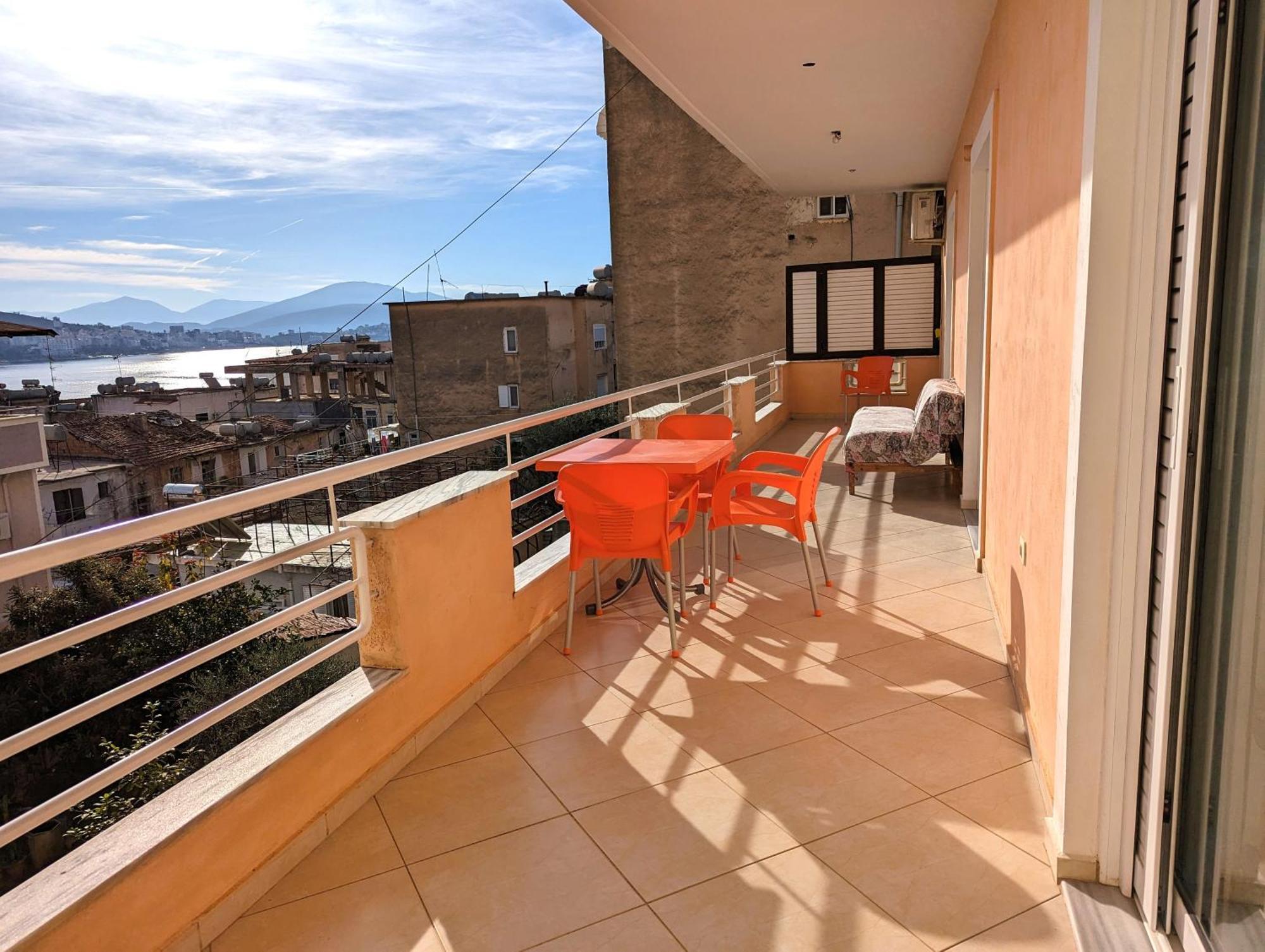 Sarah'S Apartments - 5 Min Walk To Beaches & Boulevard - Big Balcony! Sarandë Exteriör bild